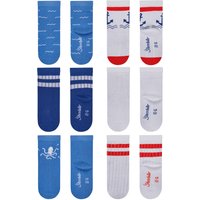 Sterntaler 6er-Pack Socken Maritim