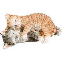 Dekofigur "Schmuse-Katzen"