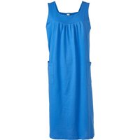 Sommer-WohlfühlkleiD "Silvia", Größe: L, blau