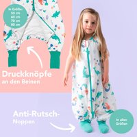 Schlummersack Schlafsack mit Füßen 1.0 Tog
