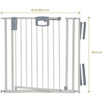 Geuther Treppenschutzgitter Easylock Plus 84-92,5 cm