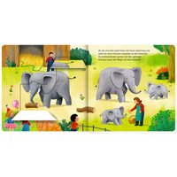 Coppenrath Die Spiegelburg Pappbilderbuch Klapp mal! Schieb mal! - Im Zoo