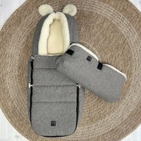 Kaiser Handwärmer HOODY MAUS WOOL braun