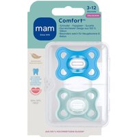 Mam 2er-Pack Schnuller Comfort Silikon 3-12M