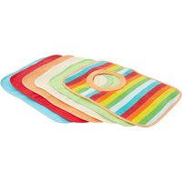 Bieco 6er-Pack Schlupflätzchen mit Folienrückseite