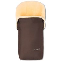 Hofbrucker Kinderwagen Lammfell-Fußsack Putzi braun