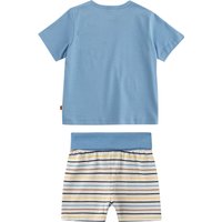 Sanetta Schlafanzug kurz Auto Ringel