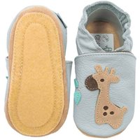 Hobea-Germany Kitaschuhe Giraffe grau