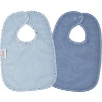 Wörner 2er-Pack Lätzchen mit Druckknopf 26x40 cm