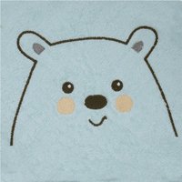 Wörner Kapuzenbadetuch 80x80 cm gruen