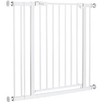 Hauck Tür- & Treppenschutzgitter Open N Stop 2 inkl. Verlängerung 9 cm, 84-89 cm