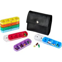 Tablettenbox 7 Tage "Regenbogen"