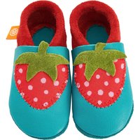 Orangenkinder Krabbel- und Hausschuhe Erdbeere