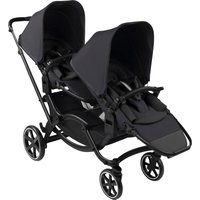 Abc Design Kinderwagen Zwillingswagen Zoom 2 schwarz