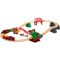 Brio Eisenbahn-Set Großes Bahn Bauernhof-Set