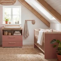Roba Kinderzimmerset Jimmy mauve/eiche