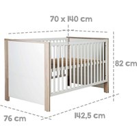 Roba Kombi-Kinderbett 70x140 cm Olaf