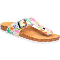 wonderwalk Zehen-Klettpantolette „Tropical“, Größe: 41