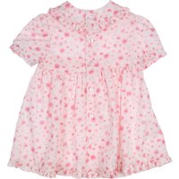 Gymp Kleid kurzarm Blumen Rüschen