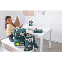 Lässig Schulranzen-Set Slim Unique 7-tlg.
