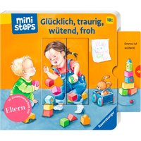 Ravensburger Ministeps Pappbilderbuch Glücklich, traurig, wütend, froh