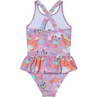Colorkids Badeanzug Rüschen Einhorn Blumen