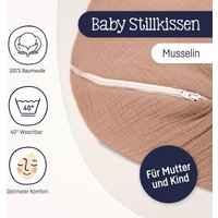 Julius Zöllner Stillkissen Musselin