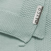 Meyco Baby Babydecke Knots gestrickt 75x100 cm 1.0 TOG