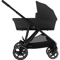Cybex Gold Zwillings- und Kinderwagen Geschwisterwagen Gazelle S schwarz