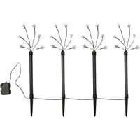LED-Gartenstecker "Sterne", 4 Stück