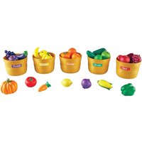 Learning Resources Sortierset Obst & Gemüse - Farben und Sortieren lernen