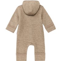 Bornino Wollfleece-Overall mit Klappbündchen aus Merinowolle