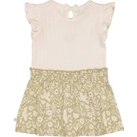 Feetje Krepp-Kleid Flügelarm Blumen