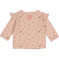 Feetje Ajour-Wickelshirt langarm Blumen Rüschen