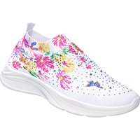 Damen-Flexi-Sneaker „Glitzerblüte“, Größe: 37