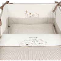 Bornino Home Bettwäscheset Wild Friends 4-teilig