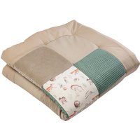 Ullenboom Krabbeldecke & Laufgittereinlage 100 x 100 cm Waffelpiqué/Cord