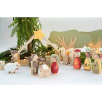 Small Foot Spielset Weihnachtskrippe