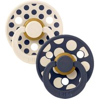 Bibs 2er-Pack Polka Dots Schnuller, 0-6M