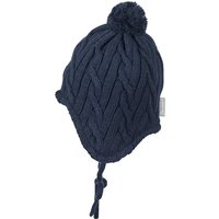 Sterntaler Wintermütze Strick Bommel