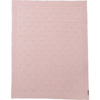 Meyco Baby Babydecke Knots gestrickt 75x100 cm 1.0 TOG