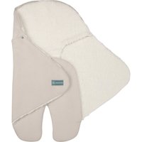 Emma & Noah Einschlagdecke mit Füßen beige