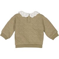 Feetje Sweatshirt mit Kragen Herzen gequiltet