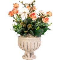 Blumengesteck im Pokal