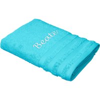 Duschtuch personalisiert mit Namen, 70x140 cm, 100% Baumwolle