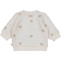 Feetje Sweatshirt Bären-Stickerei Rippqualität