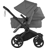 Bugaboo Donkey 6 Kinderwagen Geschwisterwagen Double grau
