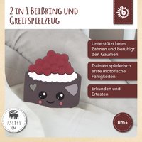 Bieco Beißring Silikon Torte - ab Geburt