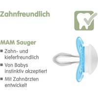 Mam 2er-Pack Schnuller Original Silikon, 0-6M