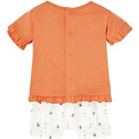 Boboli 2-tlg. Set T-Shirt und Musselin-Shorts Tukan